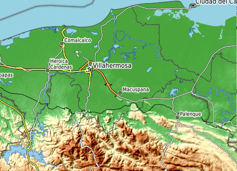 Mapa de Relieve